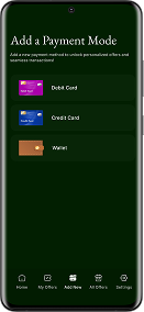 Add a New payment Mode